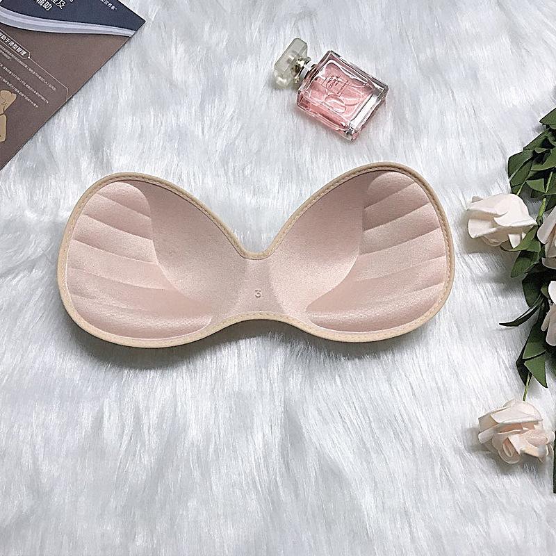 

Подшиваемая подушечка для купальника, вставка для груди, увеличитель бюстгальтера для бикини, удобная подушечка для бюстгальтера