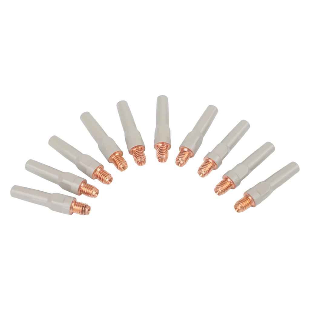 Antihaftbeschichtung Schweißspitzen Set mit 10 Stück für 15AK Für MIG-Schweißgerät Zubehör