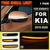 2 Pcs LED Dynamic Turn Signal Flash Light Blinker Side Mirror Indicator Car LED Lamp For Kia Sorento 2016 2017 2018