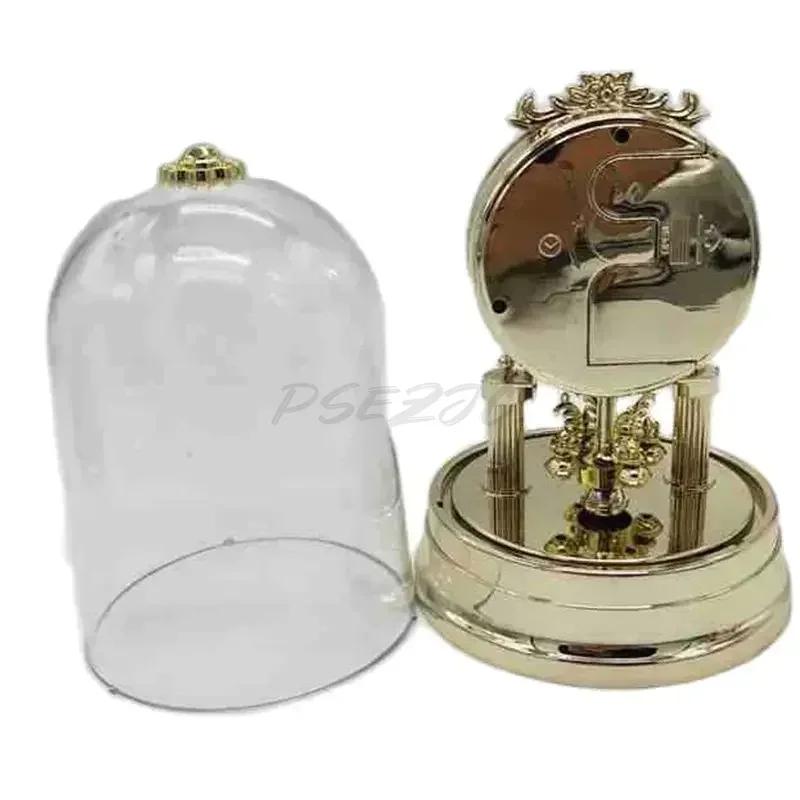 Sveglie Retrò Silenziose Stile Europeo Cronometro Orologio da Tavolo per Soggiorno Ufficio Decorazione Desktop Orologio Orologi Regali