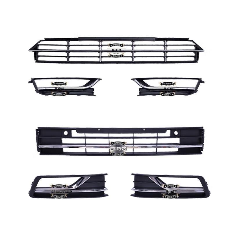 Passt für 11-18 Neuer Passat: Untere Mittelgrill- und Nebelscheinwerfer-Zierleiste, Frontstoßstangen-Grill-Lüftungsabdeckung