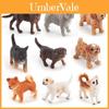 Small Shiba Inu Labrador Collie Bulldog Chihuahua Dog Model Toy For Home Decor And Collectors