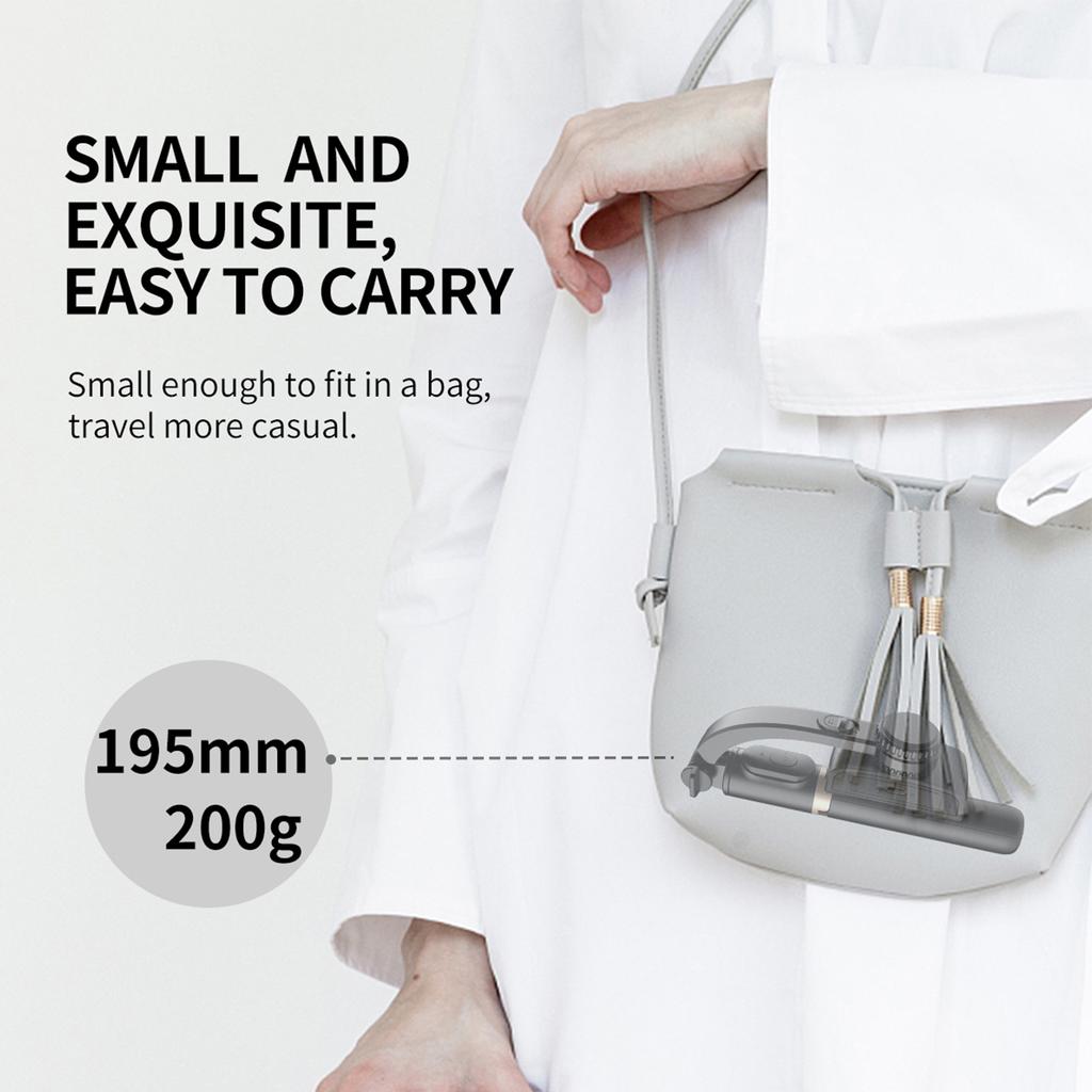 Uttrekkbart trådløst BT Selfie Stick håndholdt Gimbal Stabilizer Stativ med avtakbar fjernkontroll