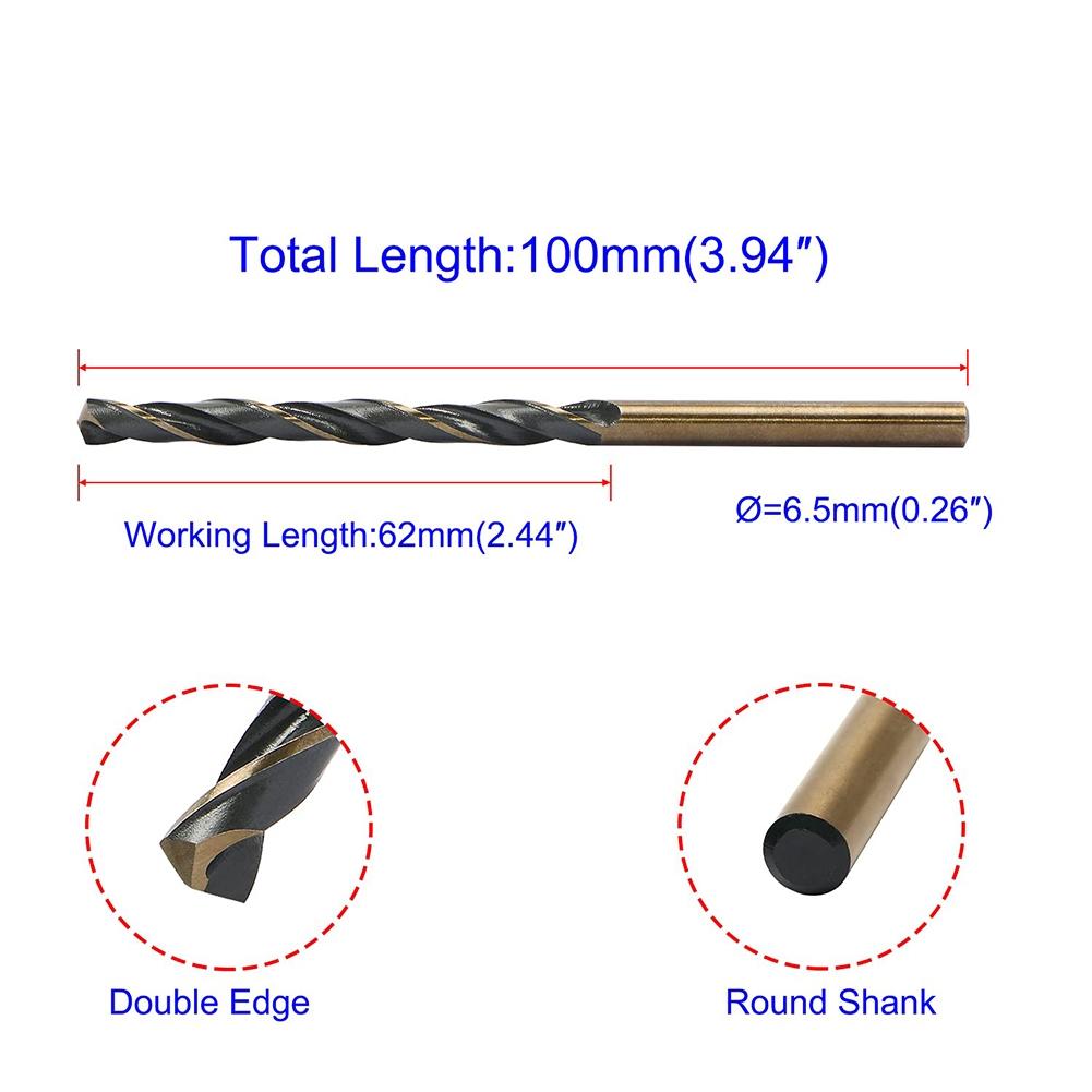 Superior Quality High Speed Steel Drill Bits for Wood and Metal Drilling