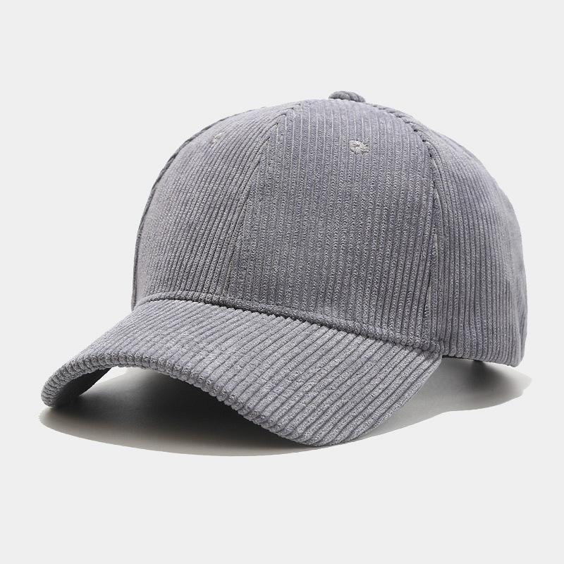 Spring Autumn Corduroy Baseball Cap Unisex Vintage Baseball Hat Women Men Outdoor Adjustable Hip Hop Gorras Snapback