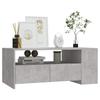 Vidaxl Couchtisch, Beton Grau, 102X55X42 Cm