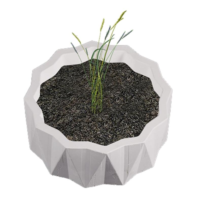 Geometric Succulent Flower Pot Silicone Molds Epoxy Resin Mold Plasters Storage Box Mold for DIY Resin Decoration