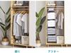 Hanging Storage Clothes 4 Closet Hanging Storage for Bath 12 Large Foldable Rack, Tiers, Storage, Towels, Hats, Clothes, Underwear, Towels, Pockets,