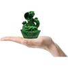 Snake Statue Small Wooden Chinese Feng Shui Snake Figurines 2025 Year of The Snake Gift Tabletop Ornaments Zodiac Snake Sculpture for Wealth Luck