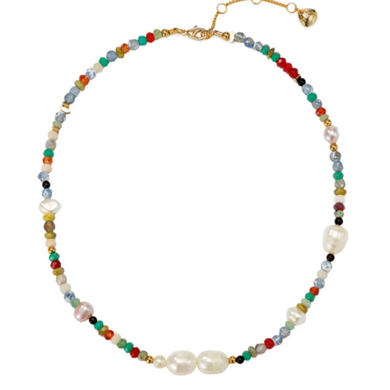 

FINDELISE Freshwater Pearl Bohemian Necklace ONE