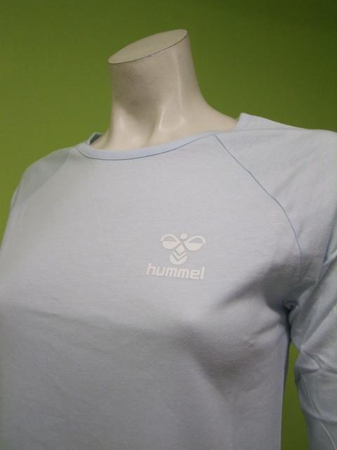 Y1261 HUMMEL LOGO T-SHIRT 3/4 WOMEN'S M