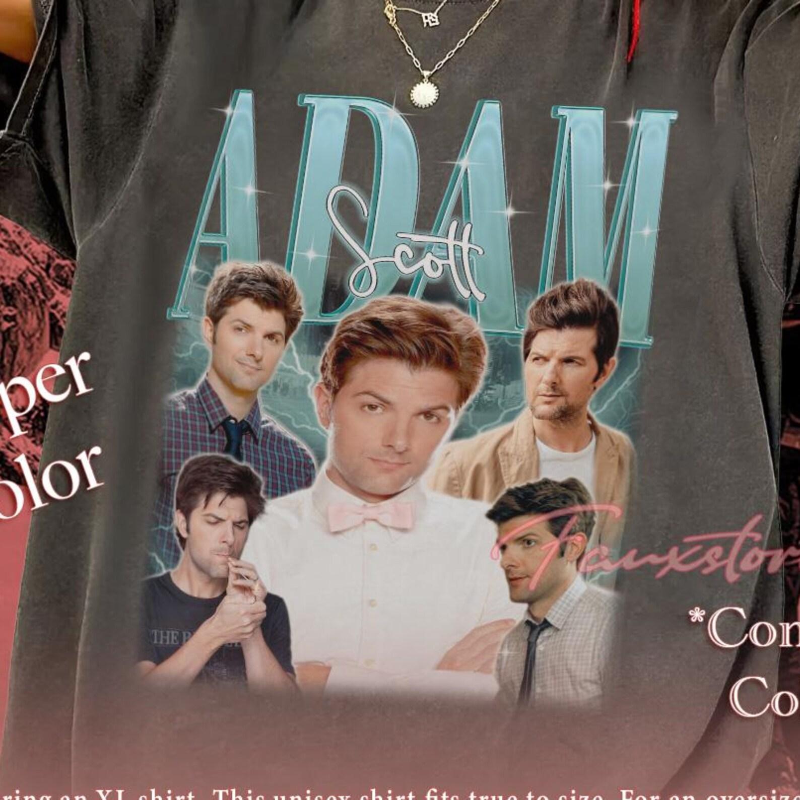 Adam Scott Collage T-Shirt: Vintage Inspired Graphic Tee L