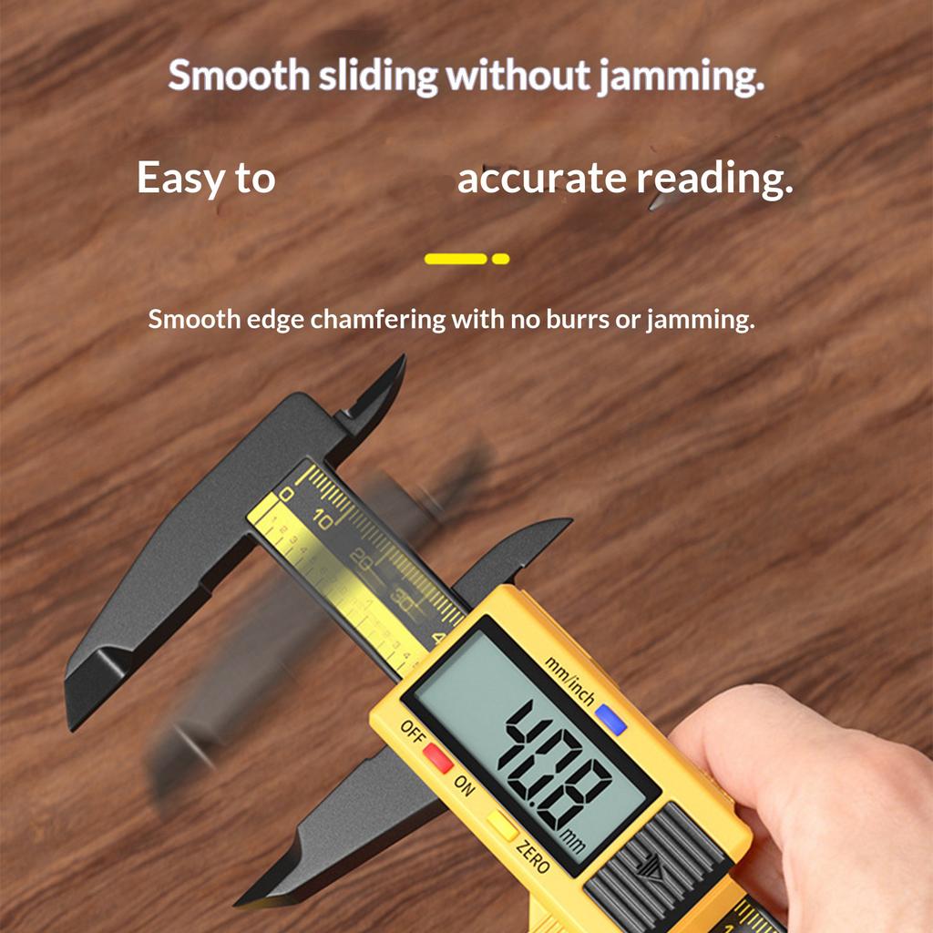 Digital Pachometer Plastic Caliper Professional Vernier Calibers Measuring Tool Depth Electronic Rulers