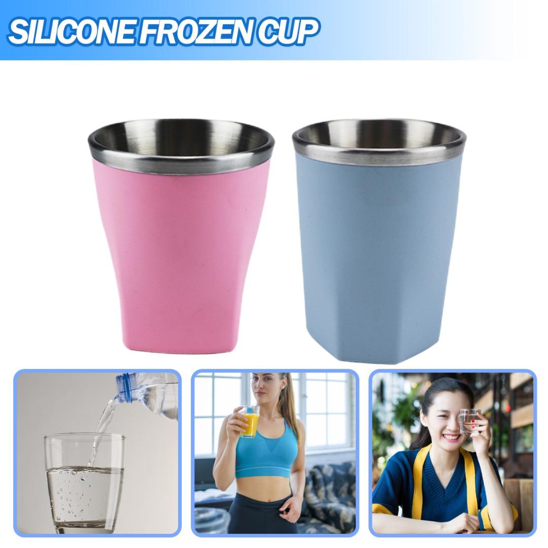 

PDTO Чашка для приготовления слякоти Чашка для сжимания Чашка для быстрозамороженных смузи Чашка для летнего мороженого