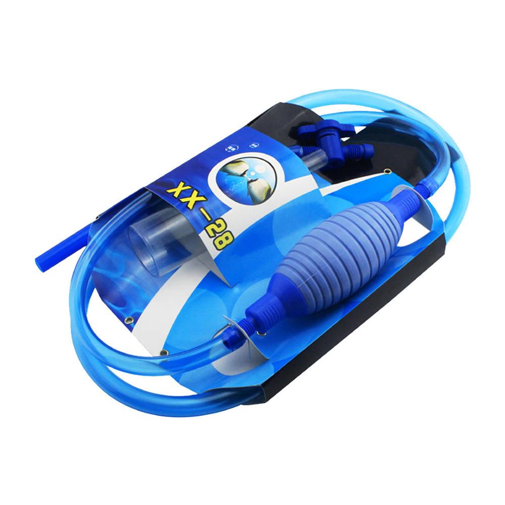 

Water Exchanger Siphon Hose for Fish Bowl Toilet Cleaning Tool blue #1