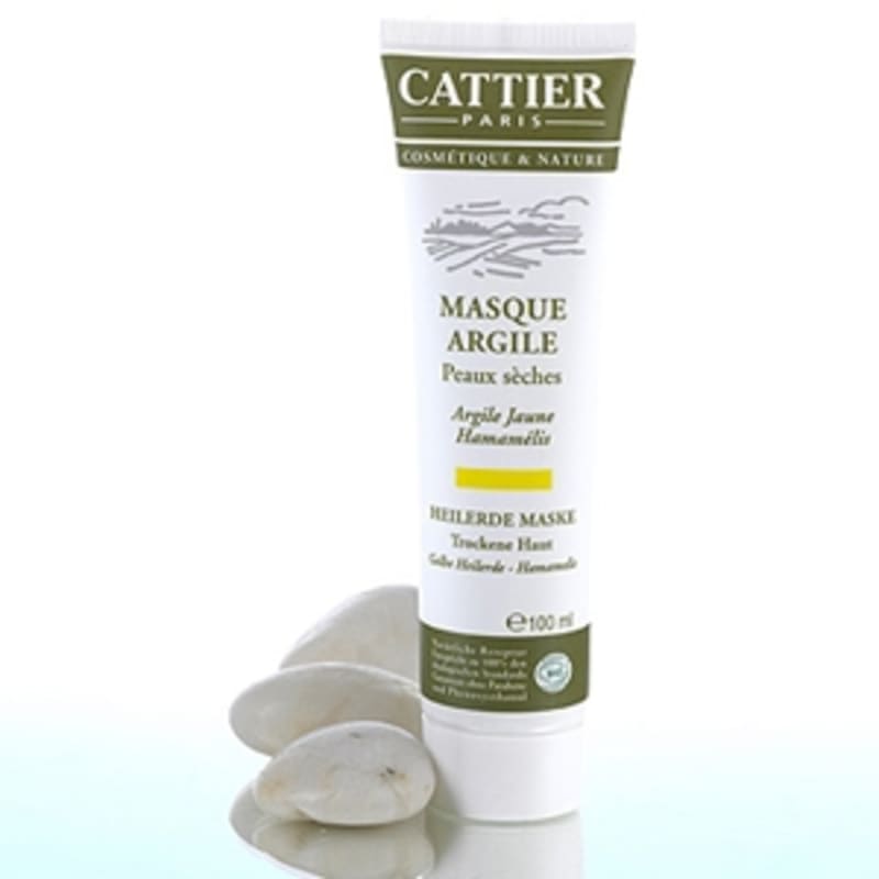 Cattier Yellow Clay Mask 100ml (for Dry Skin)