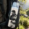1PC Male Guitar Player Sketch 750ml Sports Water Bottle Leakproof Straw Lid Outdoor Office Home
