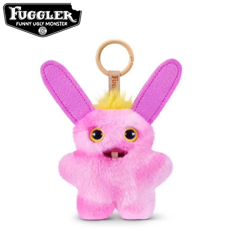 Funny Ugly Teeth Monster Plush Toys Keychain Kawaii Fugglers Baby Pinkles Peluche Dolls Pendant Festival Gifts