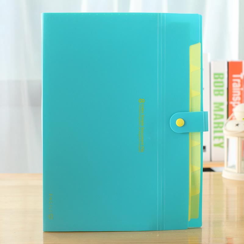 A4 Plastic Accordion File Folder for Students & Office Use