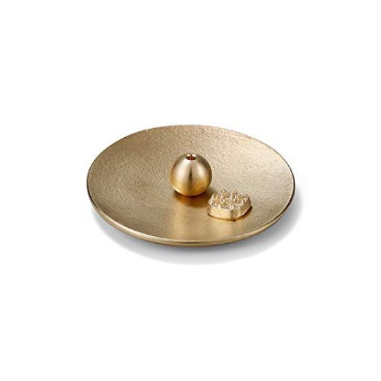

Nousaku Incense vessel set round brass 503020 - - золотий