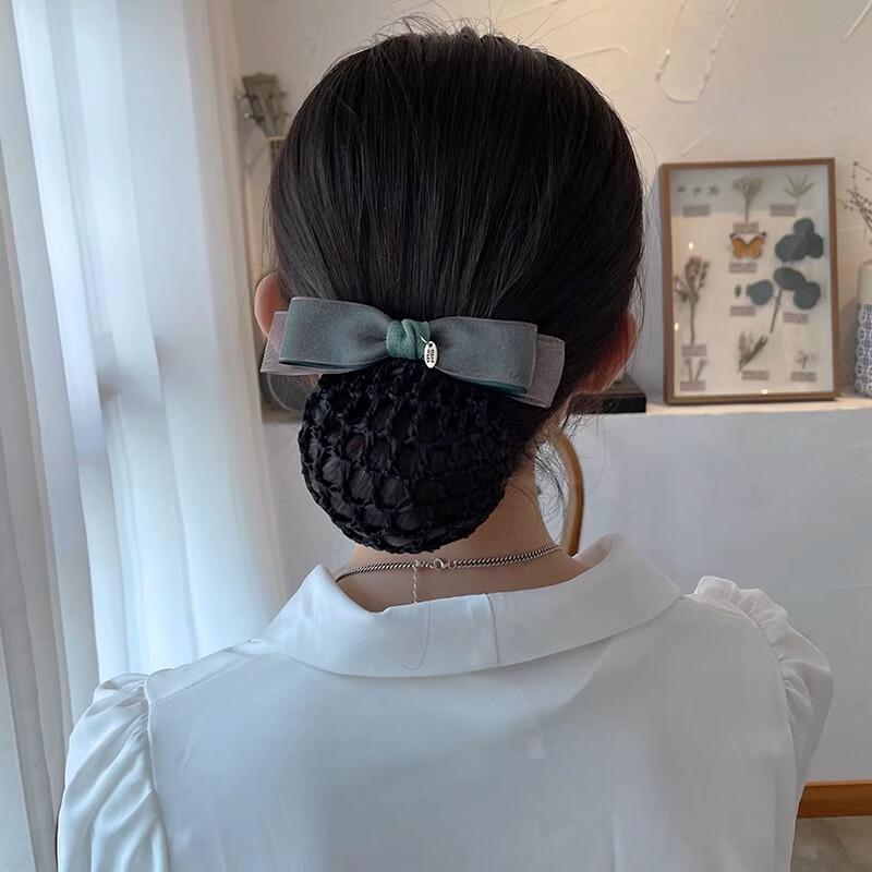 Women's Professional Hair Net Bun Cover Clips (5-Pack)