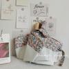 Retro Broken Flower Umbrella Female Advanced Folding Automatic Sun and Rain Protection Sun Umbrella