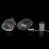 1/3Pcs 30ml 50ml New Style Pineapple Portable Glass Perfume Bottle With Spray Empty With Atomizer Refillable Bottles