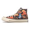Converse Années 1970 Chuck 70 Twisted Resort Chuck Taylor All Star Tendance Confort Montantes Espadrilles Unisexe Noir et Orange