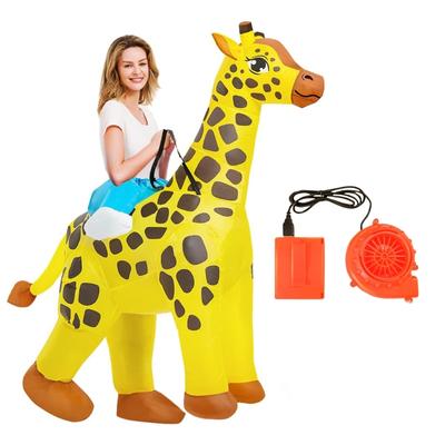 Adult Sized Animal Inflatable Costume Quick Blowing Up Design For Themed Parties Cosplay Event