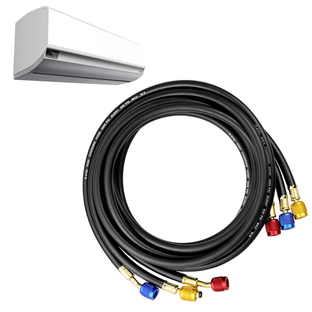 Air Conditioning Refrigeration Charging Hose Set Air Conditioning Repair Part Air Conditioning Refrigerant Filling Hoses