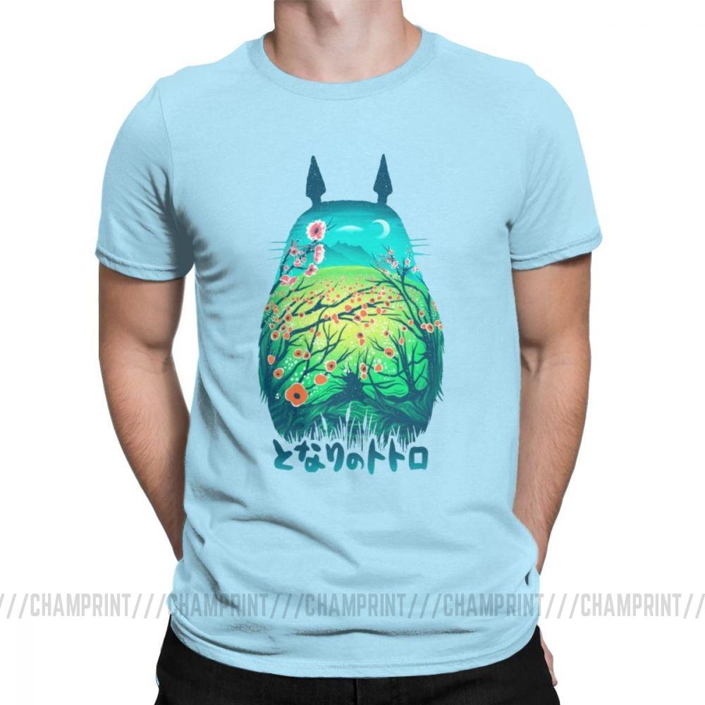 Men S T Shirt He Is My Neighbor Totoro Novelty 100 Cotton Tee Shirt Short Sleeve