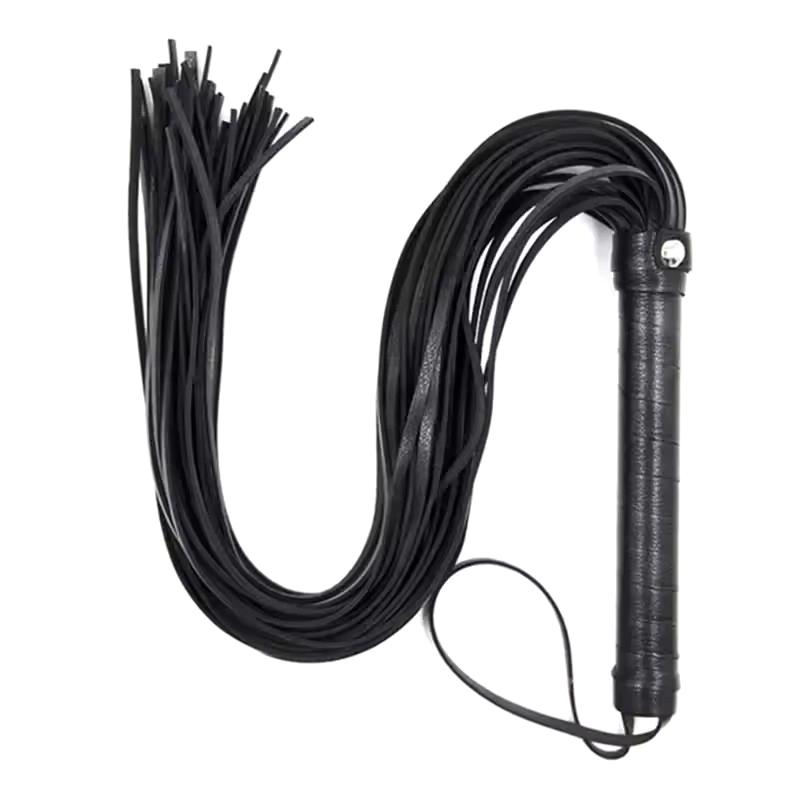 High Quality Pu Leather Pimp Whip Racing Riding Crop Training Horse Whip Stage Performance Prop Party Flogger Horse Riding Whip