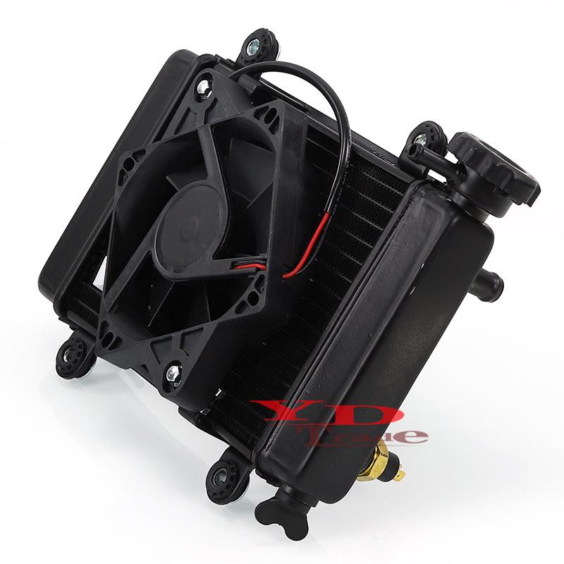 ATV Beach & Off-road Motorcycle Water-cooled Fan Radiator