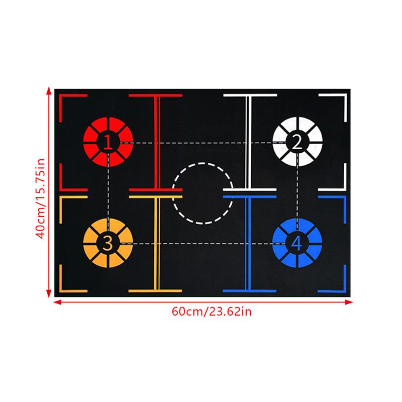 Basketball Train Mat Non Slip Soundproof Material Children Adolescents Indoor Ball Control Training Dribbling Drill Thickening