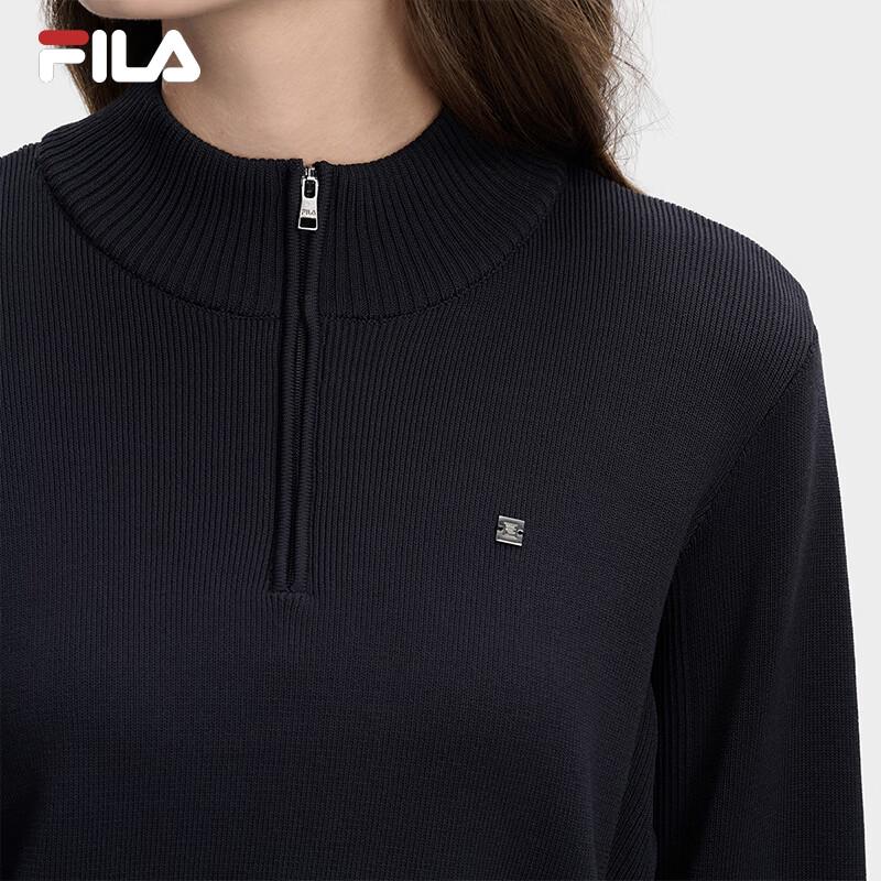 Fila Women's Faux Two-Piece Spliced Dress