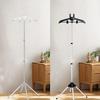 Garment Steamer Hanger Stand Clothes Ironing Stand Floor Standing Rotatable For Steaming Folding Clothes Stand For Home Hotel