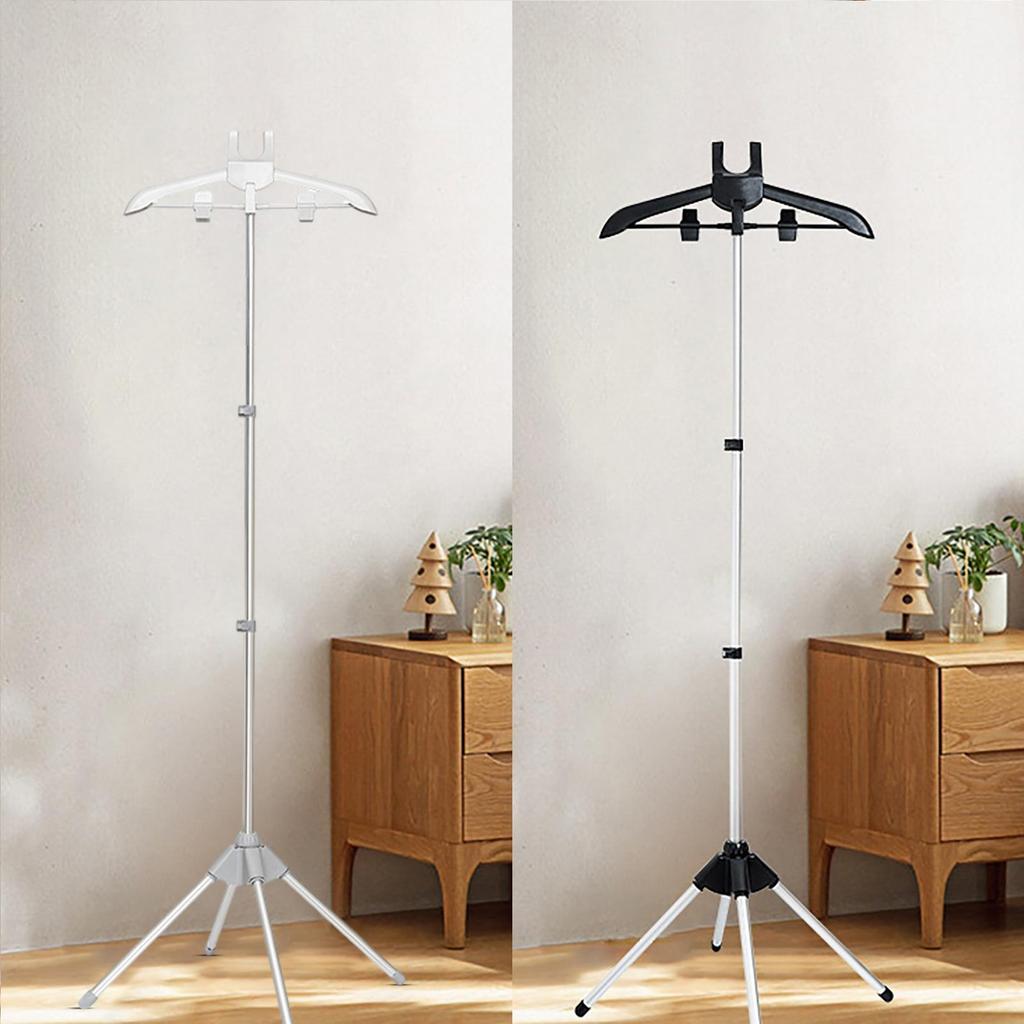Garment Steamer Hanger Stand Clothes Ironing Stand Floor Standing Rotatable For Steaming Folding Clothes Stand For Home Hotel