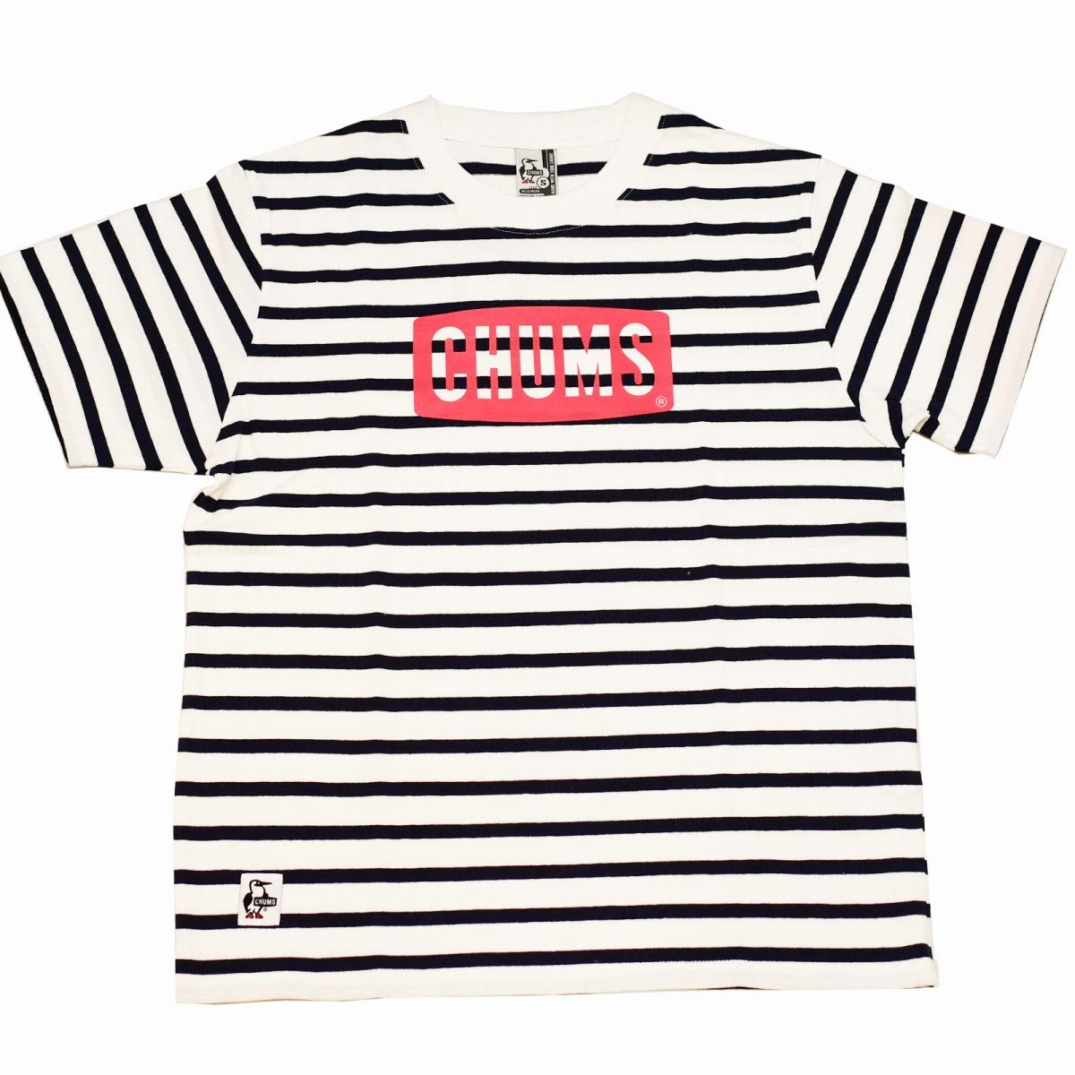 

Logo Japan L to Japanese size [Chums] T-Shirt T-Shirt White/Navy (equivalent L)