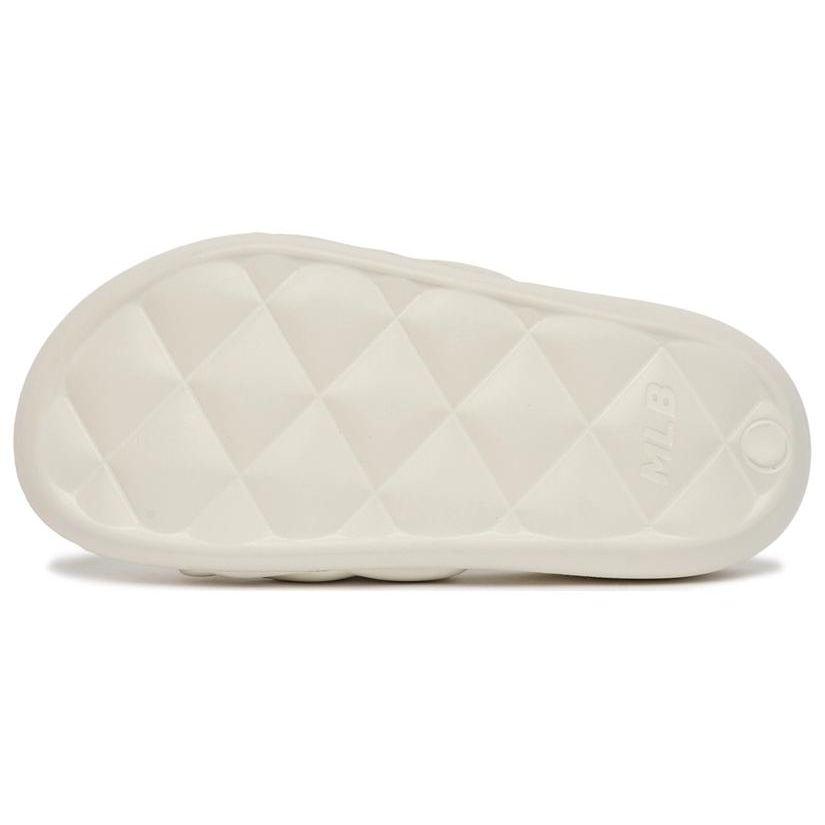 MLB Slipper Chunky Bouncer Slide Los Angeles Dodgers Non-Slip Durable Slide Sandals Unisex Footwear White 3ALPFBS33-07WHS