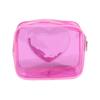 Women's Fashion Portable Sequin Love Heart Cosmetic Bag Zipper Pouch Cute Travel Toiletries Storage Bag