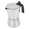 Stovetop Coffee Maker Octagonal Stainless Steel Italian Coffee Machine for Home Travel Easy To Clean
