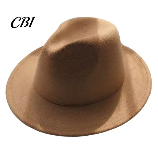 Autumn Winter Warm Fedora Unisex Hat, Short Brim Wool Blend Retro Panama Casual Party Dress Hat Cap, Felt for Men Women 1920s Costume Photogenic