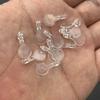 Packung mit 1000 transparenten Kunststoff-Halskettenhaken für Schmuckherstellung und Kunsthandwerk Transparente Halskettenhaken Großartig für DIY-Schmuck