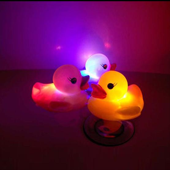 Buy LED Color Changing Floating Duck Night Light Bath Tub Shower Toy ...