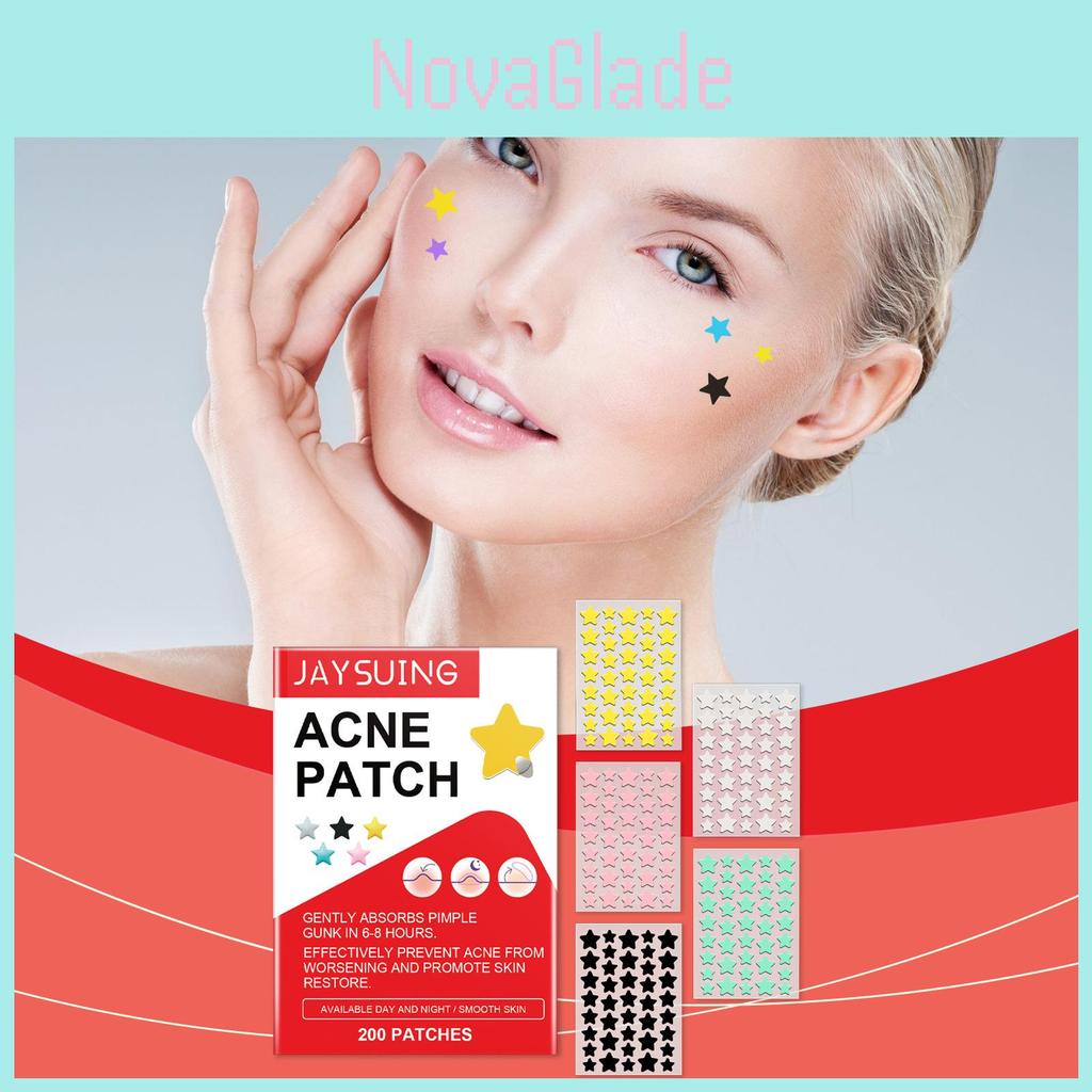 Jaysuing Acne Patches For Effective Spot Treatment And Invisible Skin Care 200 Patches