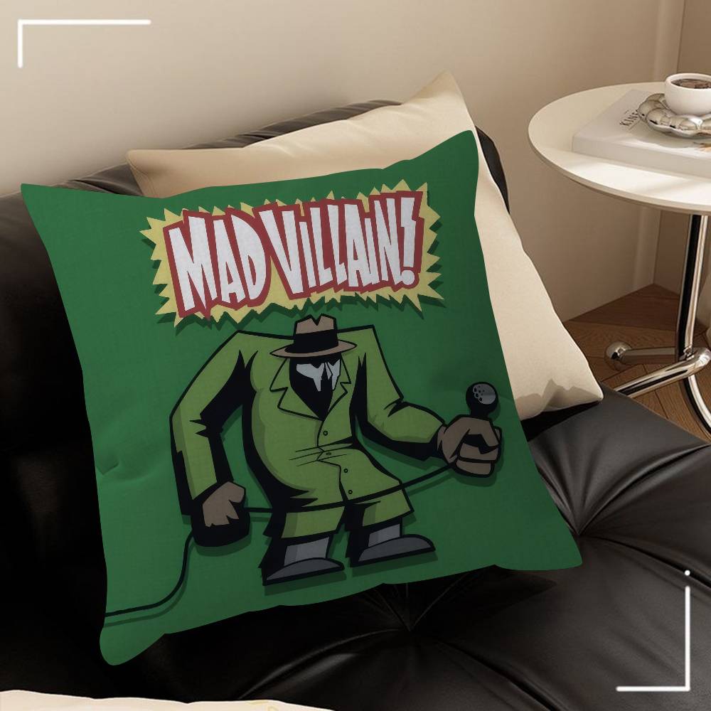 Rapper M-MF Cool D-Doom Madlib Pillow Cushion Cover Pillowcase Living Room Sofa Home Decor Customized