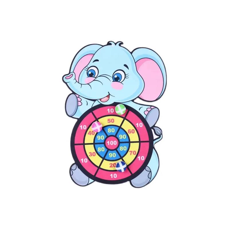 Children's Sticky Ball Dartboard Toy Set - 5 Pieces for Parent-Child Interaction