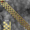 Car Checkerboard Stickers Fuel Tank Cover Stickers Waterproof Decorative Sticker for Auto Motorcycle DIY Accessories