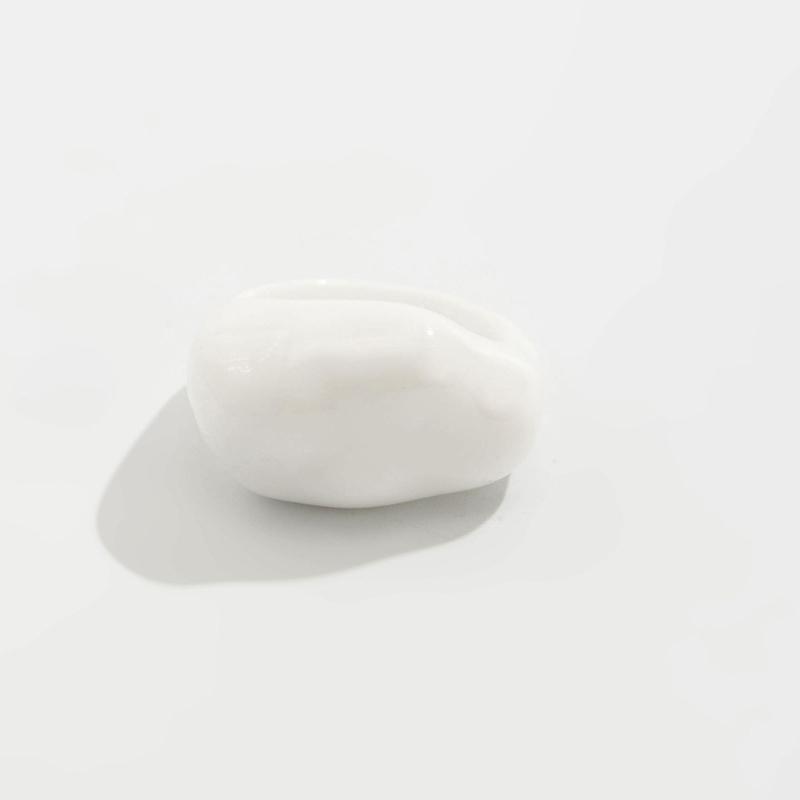 Resin Statement Rings Finger Jewelry Irregular Shape Accessory Resin Texture Perfect for Girls and Youthful Women