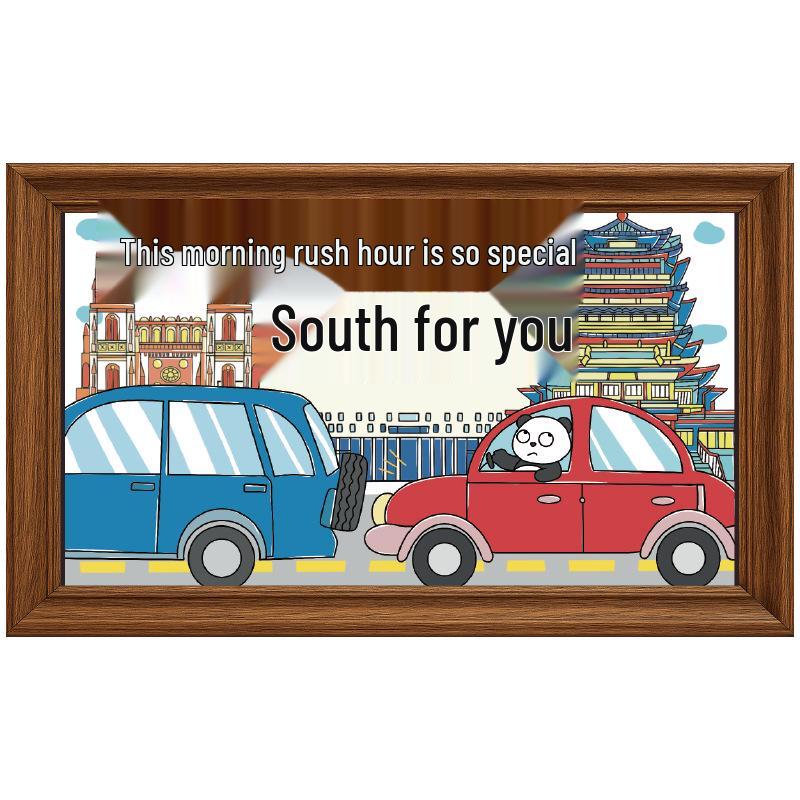 Shandong City Cultural Wooden Refrigerator Magnets - Qingdao, Zibo, Jinan Tourist Souvenirs